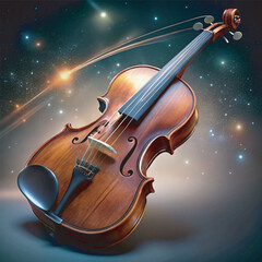 Fototapeta premium World Fiddle Day is an annual celebration of global fiddle music, marked by fiddle performances and workshops.