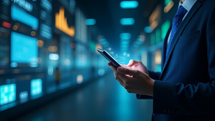 Exhibit AI chatbots in finance offering interactive digital assistance and automated customer support to enhance secure financial service delivery in modern stock imagery in  Photo Stock  Concept  and