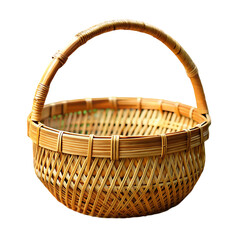 Handwoven Rattan Basket