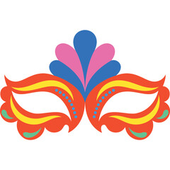 Obraz premium Mask Party Illustration