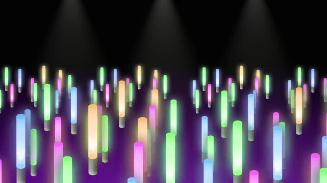 ライブのペンライト