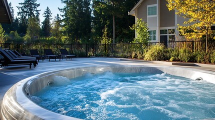 luxury swimming pool