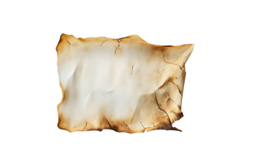 Aged parchment document