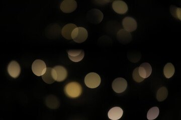 Abstract Bokeh Lights - Soft, Blurred, Atmospheric, Nighttime Glow, Mystery Aesthetic