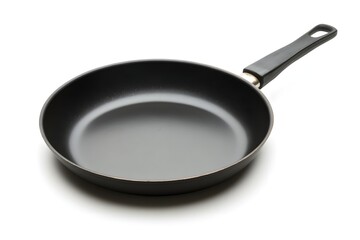 Empty round black frying pan (1)