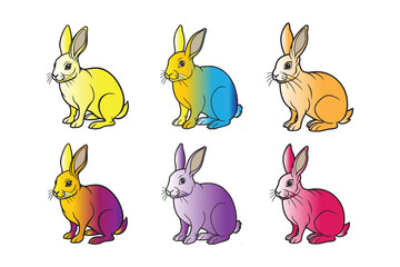 Rabbit vector set