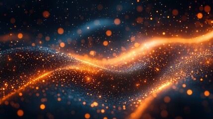 Network of interconnected smart devices in geometric space