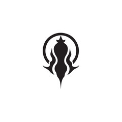 icon silhouette vector