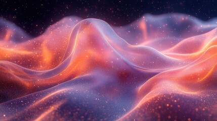 Obraz premium Abstract representation of digital retail using flowing patterns