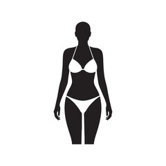 silhouette of a woman