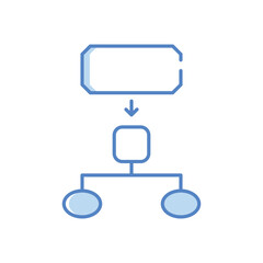 Obraz premium Algorithm Vector icon