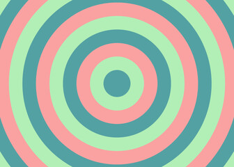 同心円のイメージ背景、円形ストライプ、渦巻き