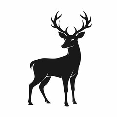 deer silhouette vector