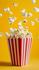 popcorn in a bucket