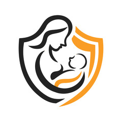 Mother's Day unique, beautiful vector icon design art