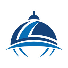 dome logo design vector illustration