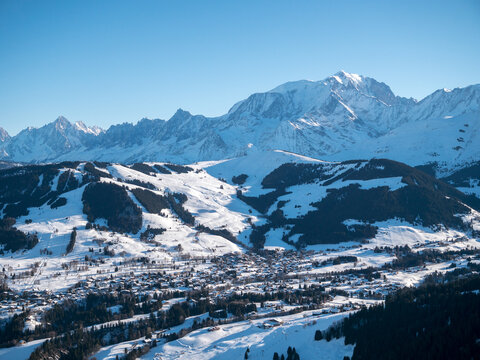 Haute Savoie : en montgolfi&egrave;re vue sur 
