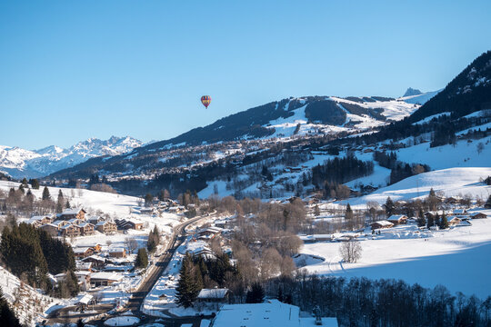 Haute Savoie : d&eacute;collage en montgolfi&egrave;re 3