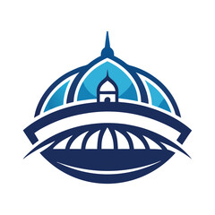 dome logo design vector illustration