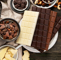 Chocolate concept.