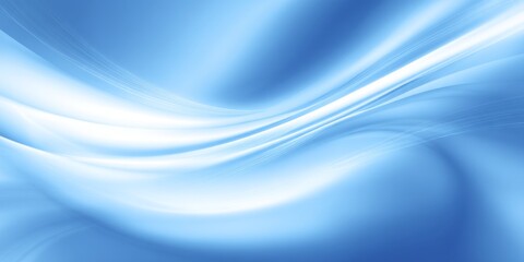 Naklejka premium Soft Blue Curved Lines Flowing Across a Smooth Background
