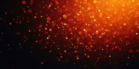 Grainy orange to black ombre, textured backdrop, fall, sunset, gradient