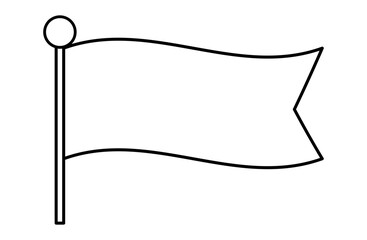 揺れる旗フレーム