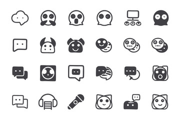 Discord icon set