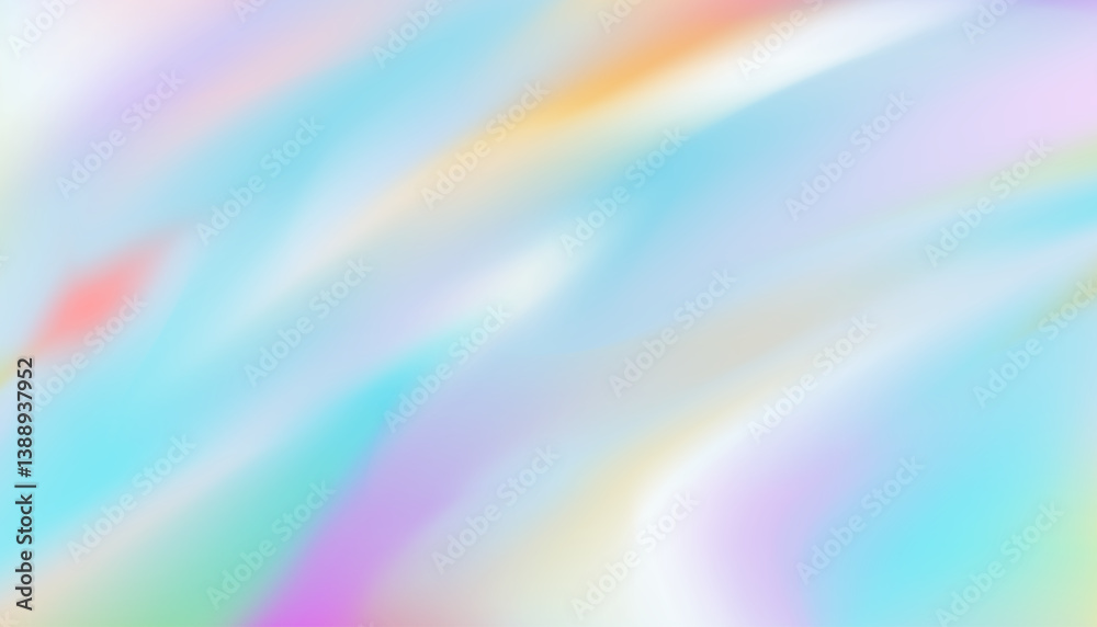 Poster prism gradient with abstract white light texture background,vector design 3d rainbow wall,organic dr