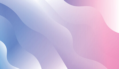 Modern Waves. Futuristic Technology Style Background. For Creative Templates, Cards, Color Covers Set. Vector Illustration with Color Gradient.