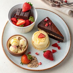 strawberries and cream