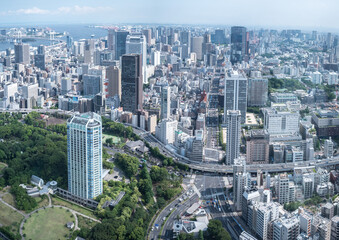 Naklejka premium Japon - Vue de la Tokyo Tower 4
