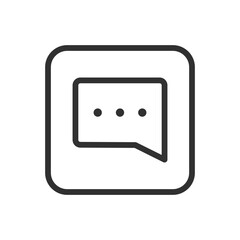 Messages, Chat – Digital Communication Icon