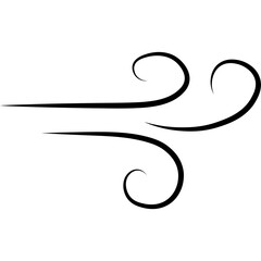 Obraz premium Outline Wind
