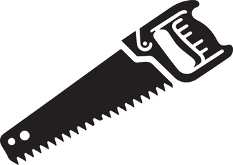 Silhouette of Handsaw Tool Icon