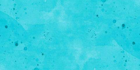 Bright Blue watercolor vector background, watercolor drawing on a paper image, hand paint square stain backdrop.