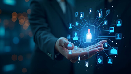 Explore innovative visual narratives that highlight human-AI collaboration, enhancing creative synergy in modern enterprises through advanced digital interfaces.