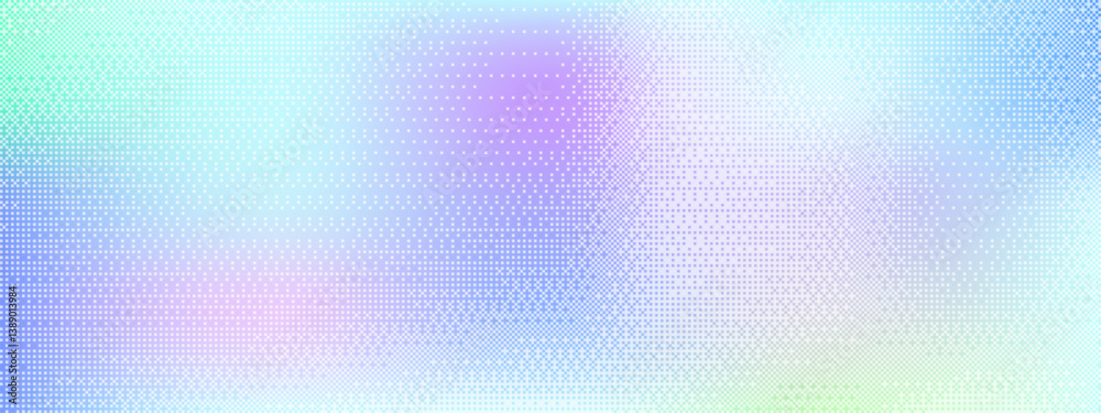 Poster soft blue, cyan, and purple pixel pattern background with abstract texture. bitmap art design resemb