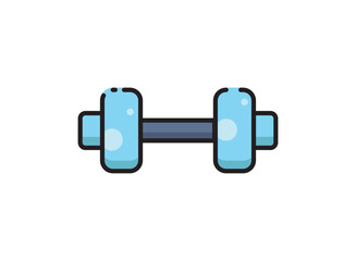 Set of an Gym Workout DUmbbell Icon