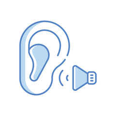 Active Listening  Vector icon