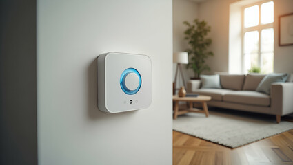 Innovative voice activated devices for seniors incorporate advanced auditory technology and intuitive controls to empower independent living and streamlined smart home integration in  Photo Stock  Con