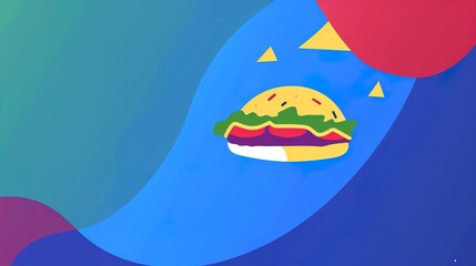 Children's Day Top Background: Starting Children's Energetic and Joyful Chapter with the Spinning of Tops