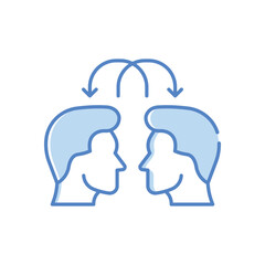 Empathy  Vector icon