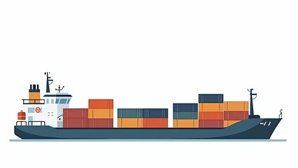 Obraz premium Analyzing Trade War Effects: Terminal Congestion, Operational Inefficiencies, and Infrastructure Challenges at Major Ports Impacting Global Maritime Logistics