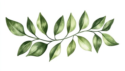 Delicate greenery branch (1)