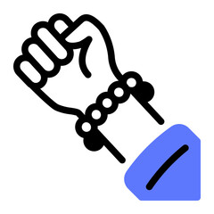 This Bracelet icon is suitable for Africa, Africa Day, etc