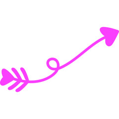 Handrawn Love Arrow