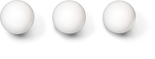 Three volumetric dots icon