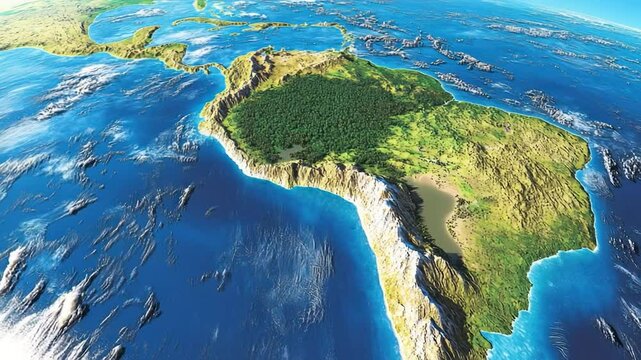 Central America from Space