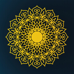 Luxuary mandala design